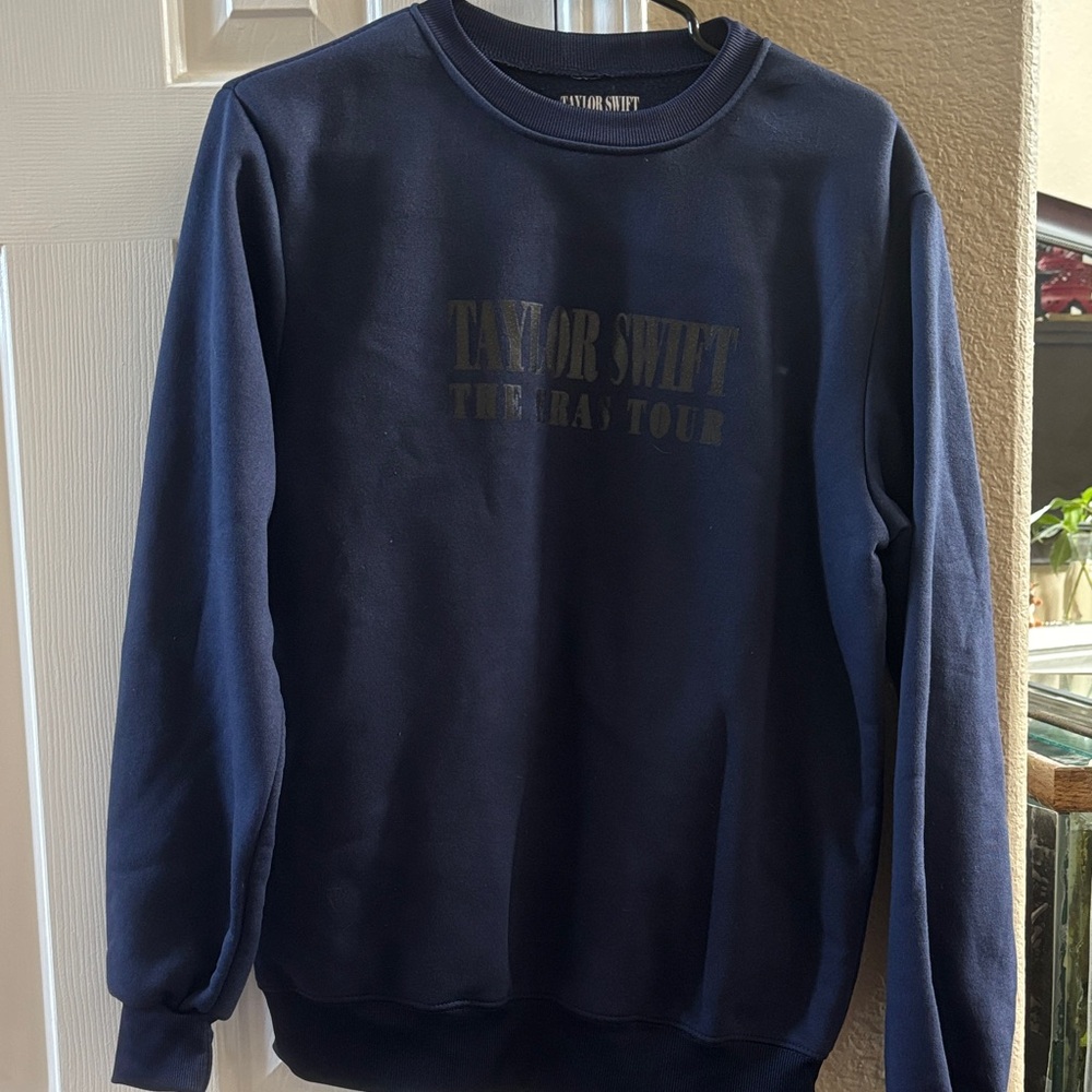 Taylor Swift Navy Crewneck Sweater